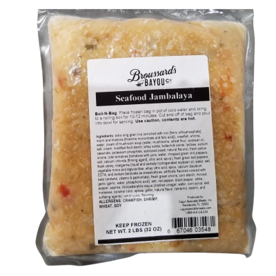 Broussards Bayou Company Seafood Jambalaya 24oz