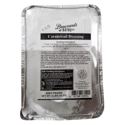 Broussards Bayou Company Cornbread Dressing 32oz