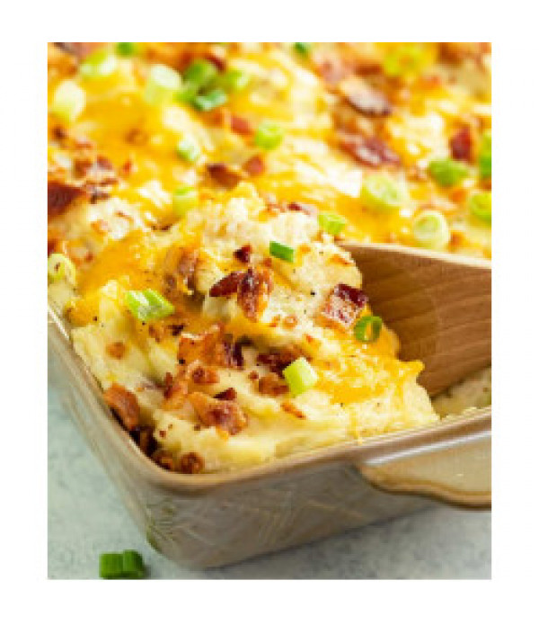 Broussards Bayou Company Bacon Stuffed Potato Casserole