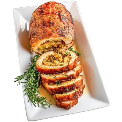 Turducken Roll With Cornbread 5Lb Turducken Roll With Cornbread 5Lb