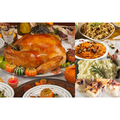 Stuffed Turkey Family Feast